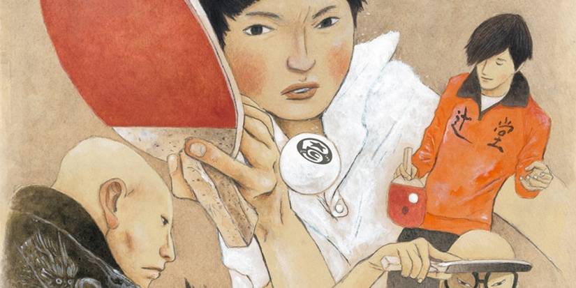 10 Anime Under 100 Episodes That Are Outright Masterpieces 5 Some characters from the Ping Pong anime