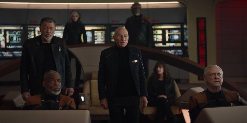 The Next Generation cast reunited on the Enterprise-D in Star Trek Picard season 3