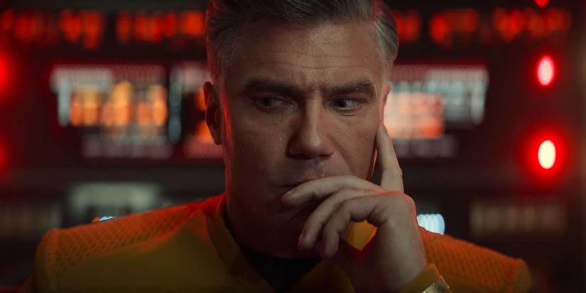 Pike em Star Trek Strange New Worlds episódio A Quality of Mercy