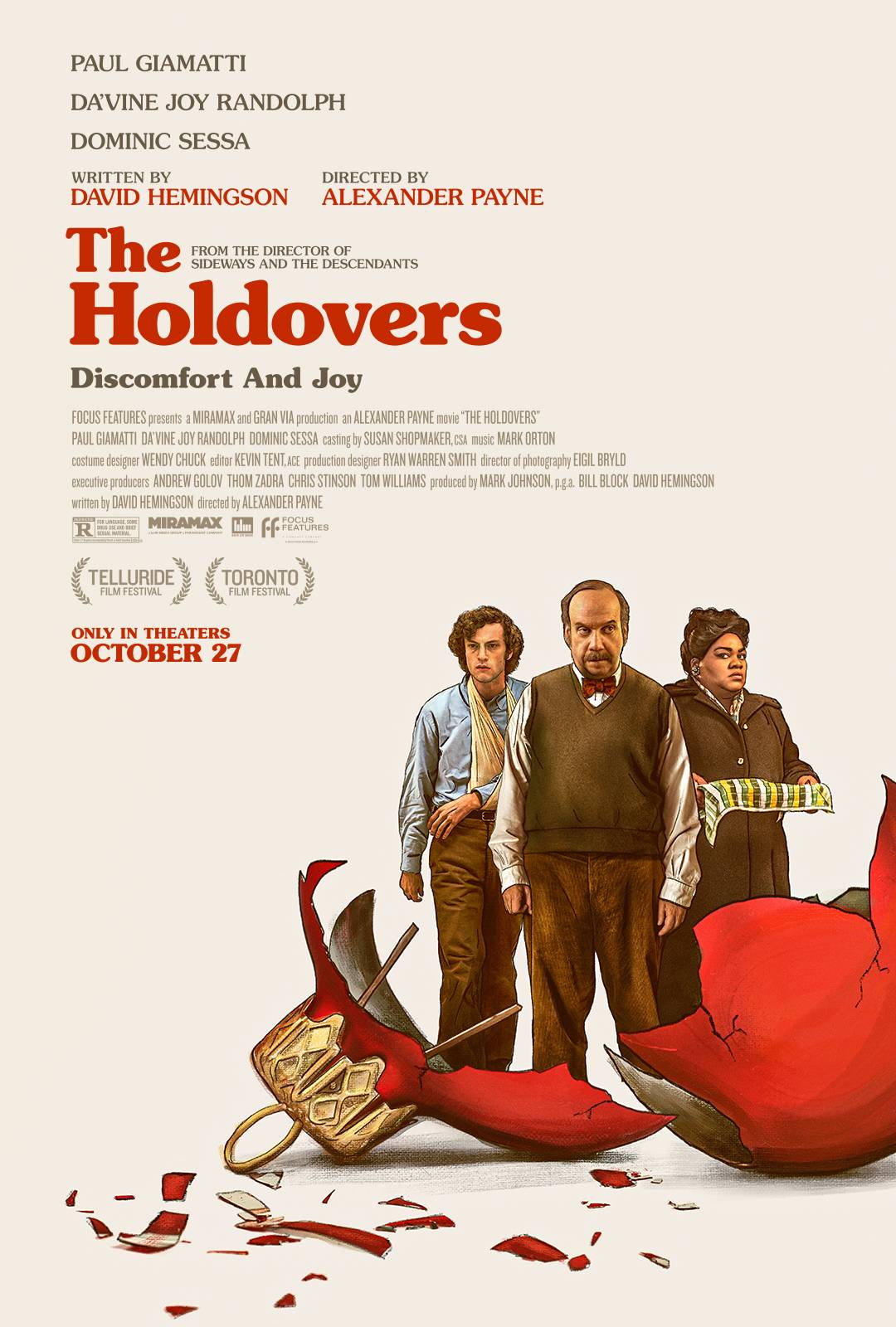 Plakat filma The Holdovers