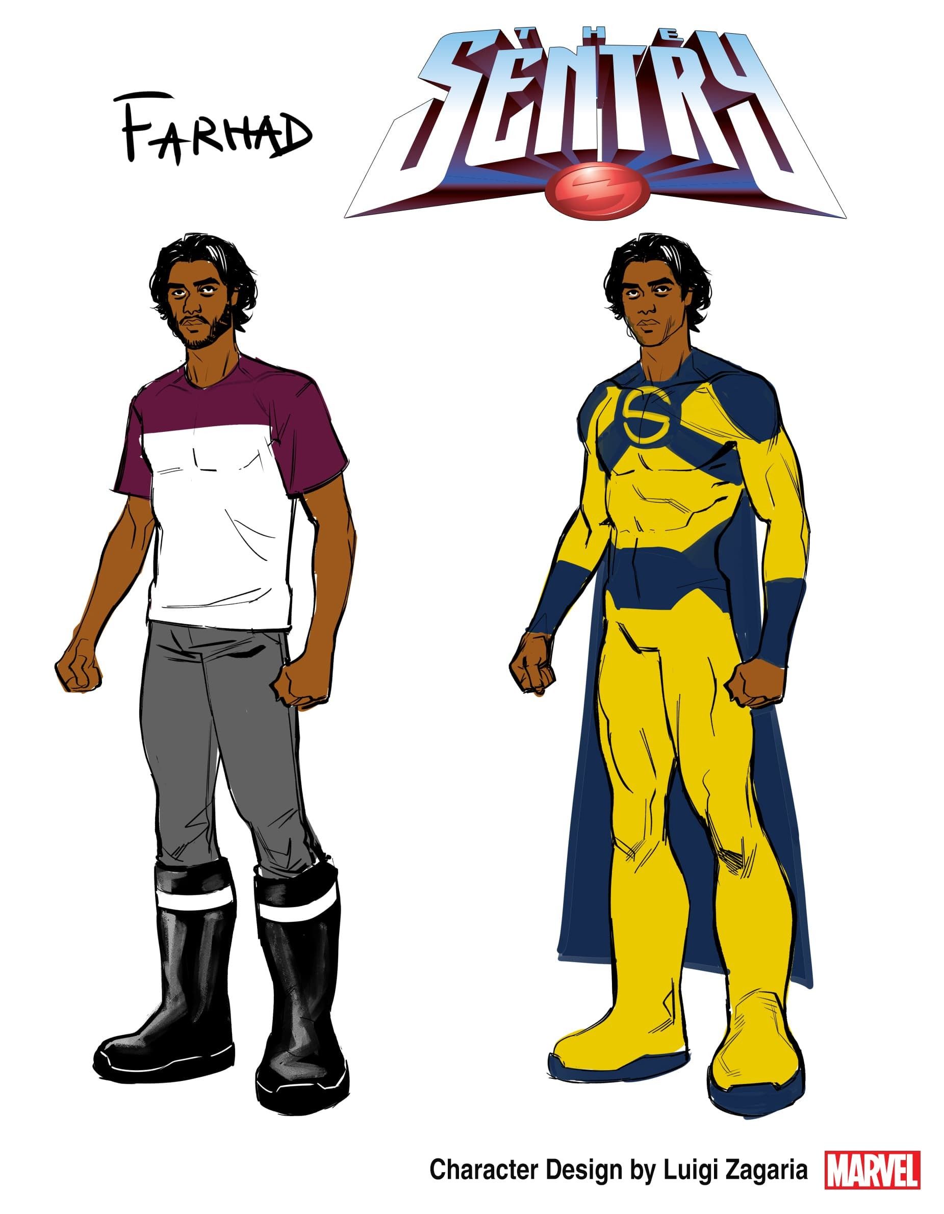 "The New Sentry" New Sentry Costumes Showcase Shocking Reboot of