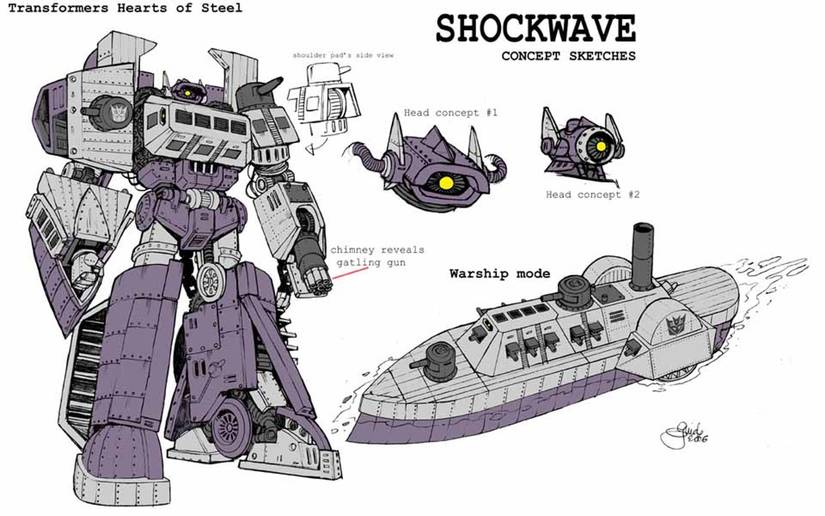 Transformers: 10 Coolest Steampunk Redesigns from Hearts of Steel ...