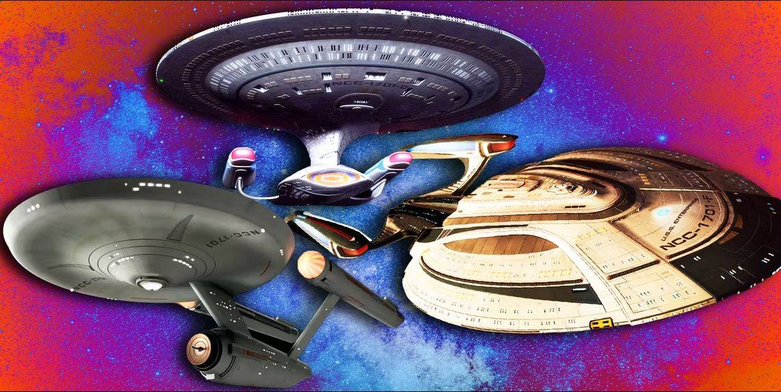 What S The Biggest Enterprise New Art Compares Sizes Of Star Trek S