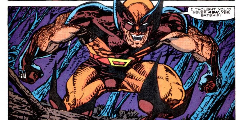 Wolverine becoming a vampire.