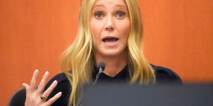 Gwyneth Paltrow testifying at trial