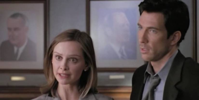 Calista Flockhart e Dylan McDermott em Ally McBeal