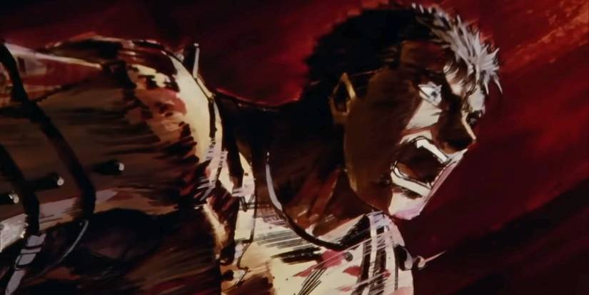 Berserk's Guts is horrified by what happens during the Eclipse.