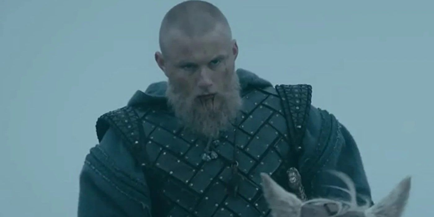 Bjorn rides out one final time in Vikings season 6.