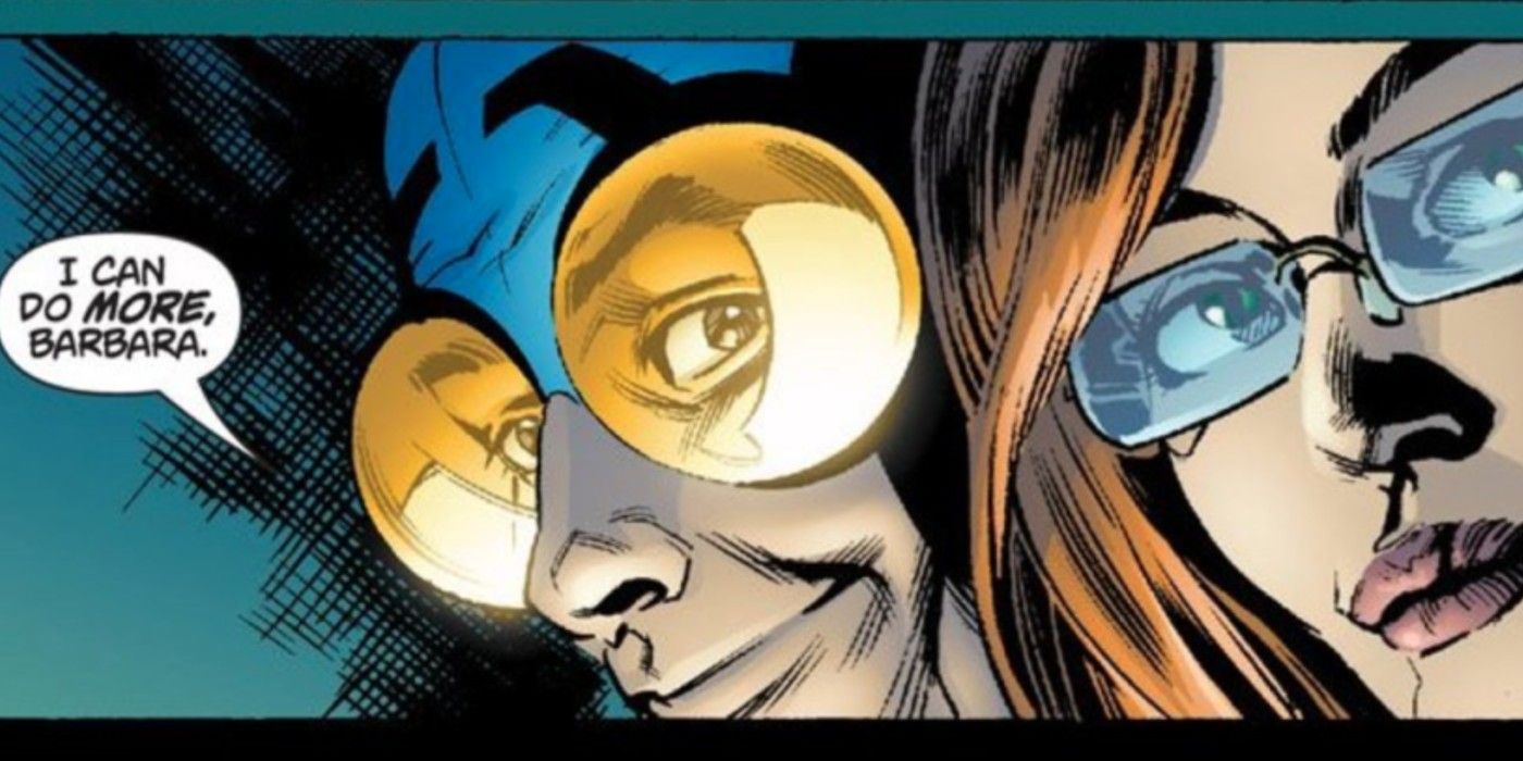 Blue Beetle Ted Kord and Barbara Gordon Oracle