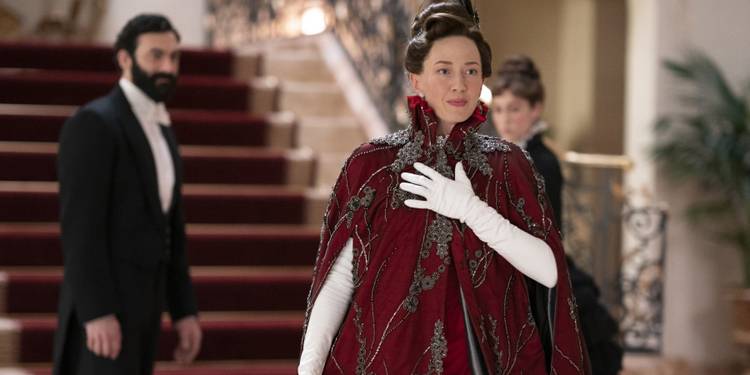 gilded age red dress WHAT THE FRICK! Experiened @hbo @gildedagehbo in one of the most historic museums in NYC @frickcollection 1890s fashion, but make it wearable how I transformed a modern ballgown into