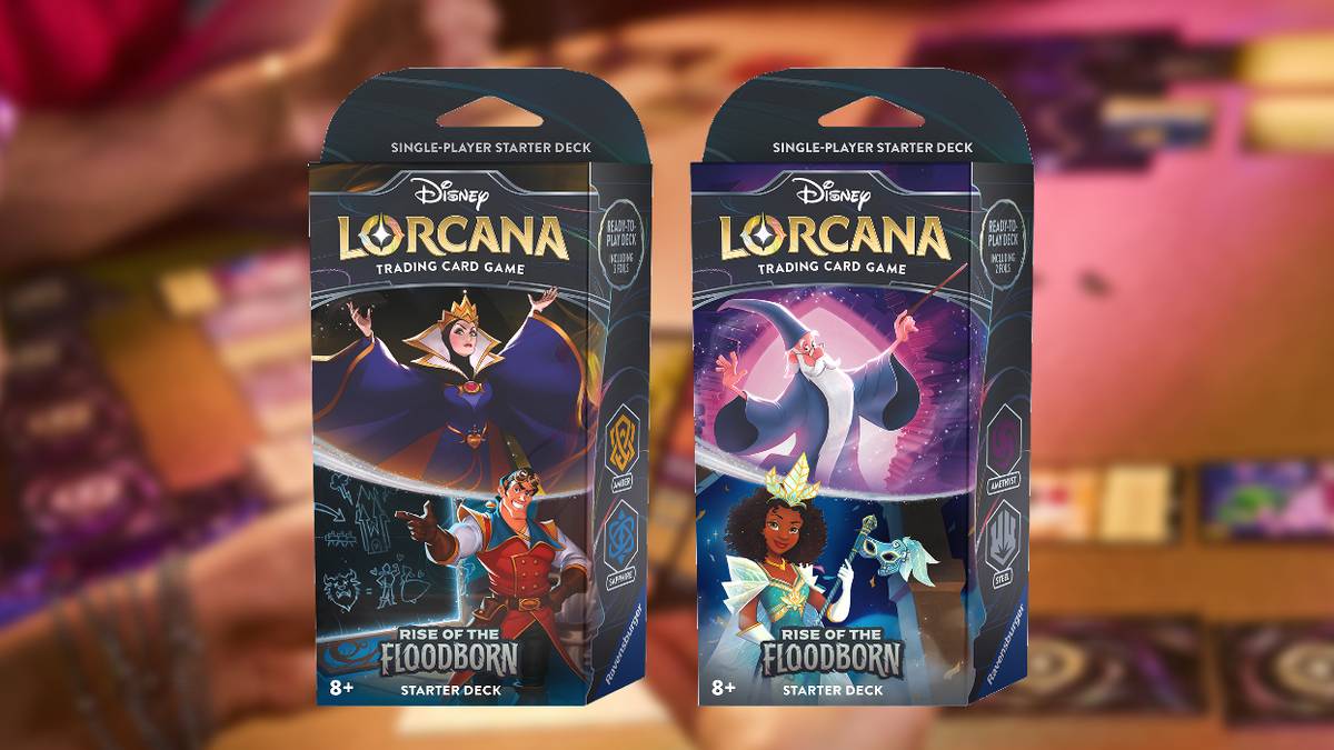 Disney Lorcana's Rise of the Floodborn Starter Decks Review Disney Lorcana's Rise of the Floodborn Starter Decks Review