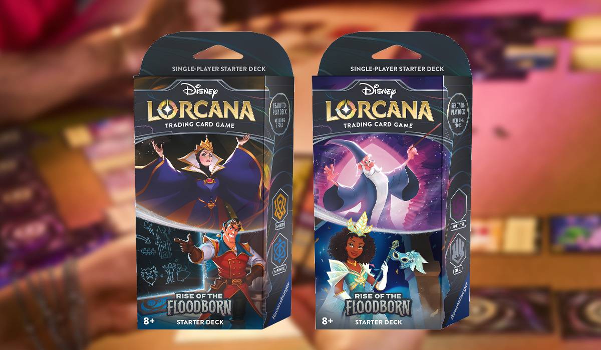 Disney Lorcana's Rise of the Floodborn Starter Decks Review Disney Lorcana's Rise of the Floodborn Starter Decks Review