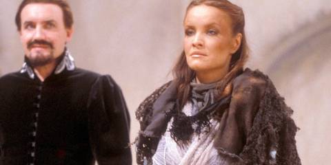 Doctor Who's Kata O'Mara as the Rani, Anthony Ainley as the Master