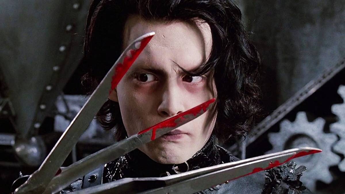 Edward Scissorhands Face Close Up Edward Scissorhands Face Close Up