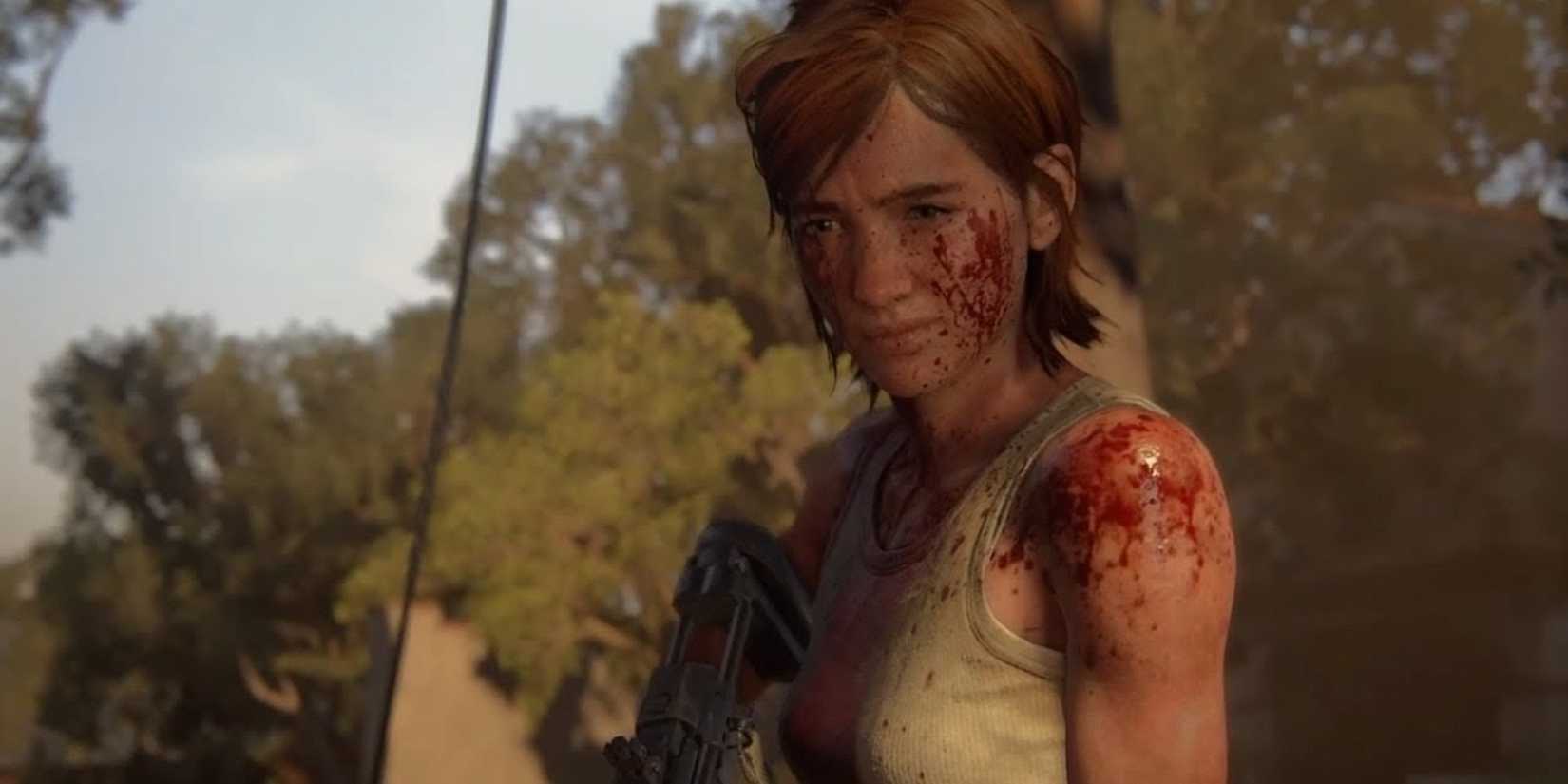 Ellie em Santa Barbara em The Last of Us Part II