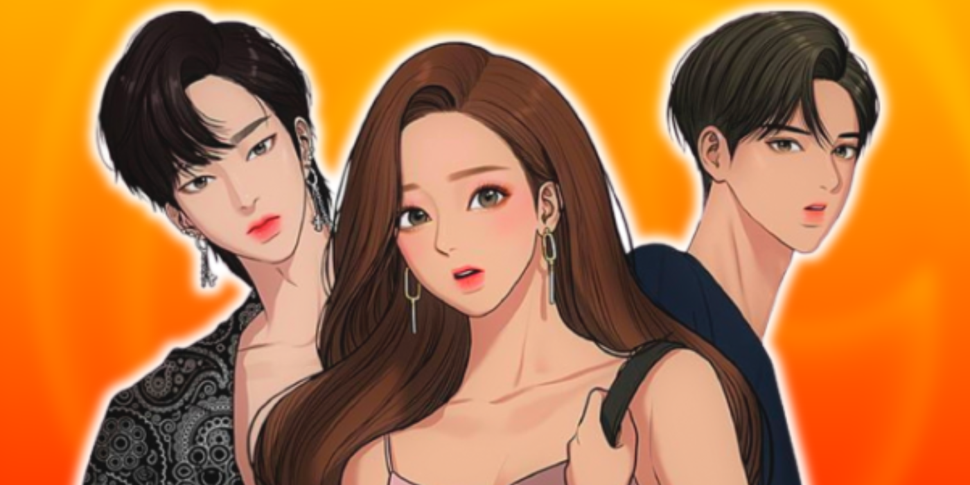 אמנות כריכה של True Beauty Manhwa עם לוגו Crunchyroll
