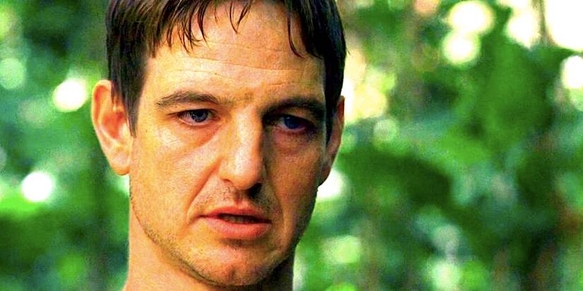 Ethan Rom stares in Lost season 1