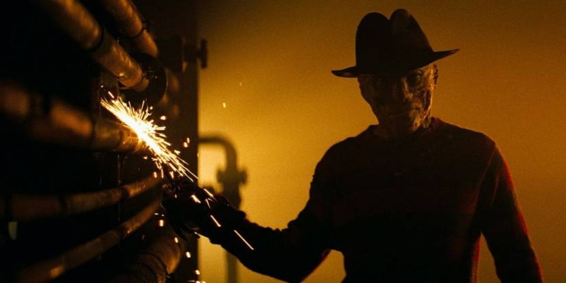Freddy Krueger (Jakcie Earl Haley) scratching the wall in Nightmare on Elm Street in 2010.