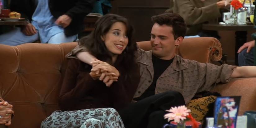 Janice e Chandler em Friends.
