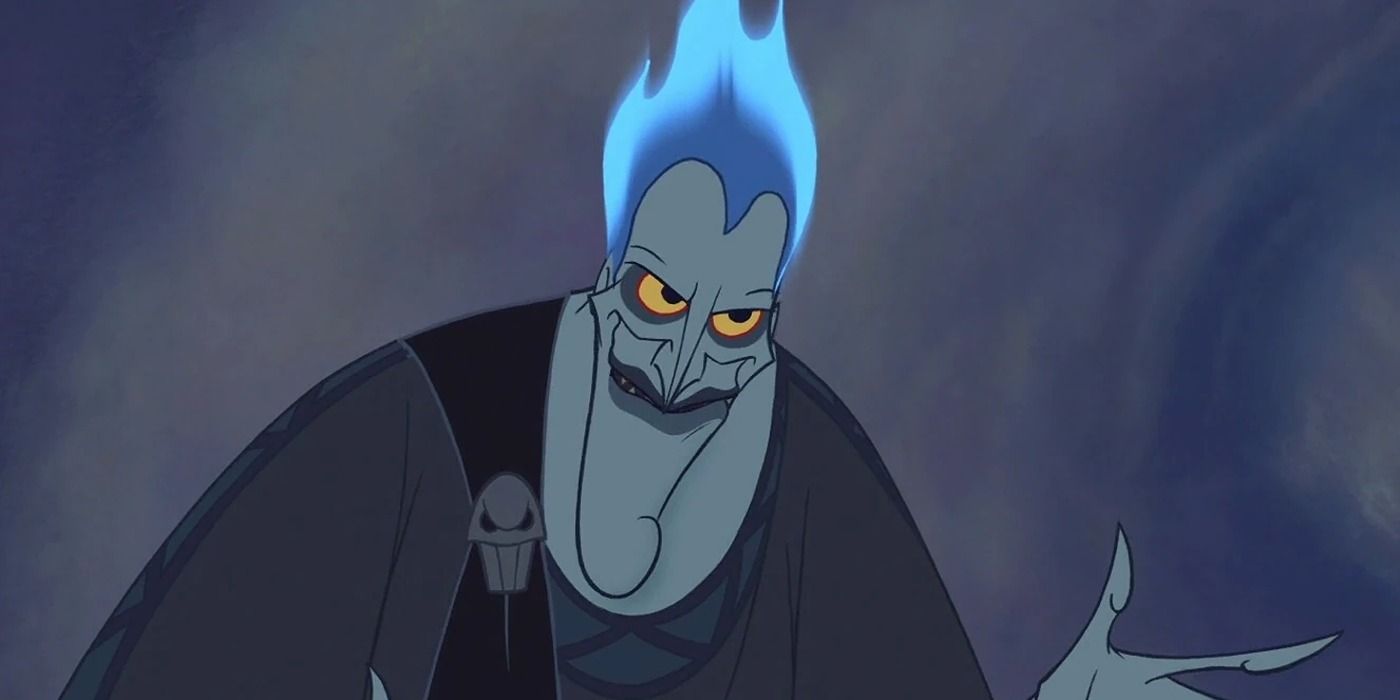 Hades looks on deviously from Hercules