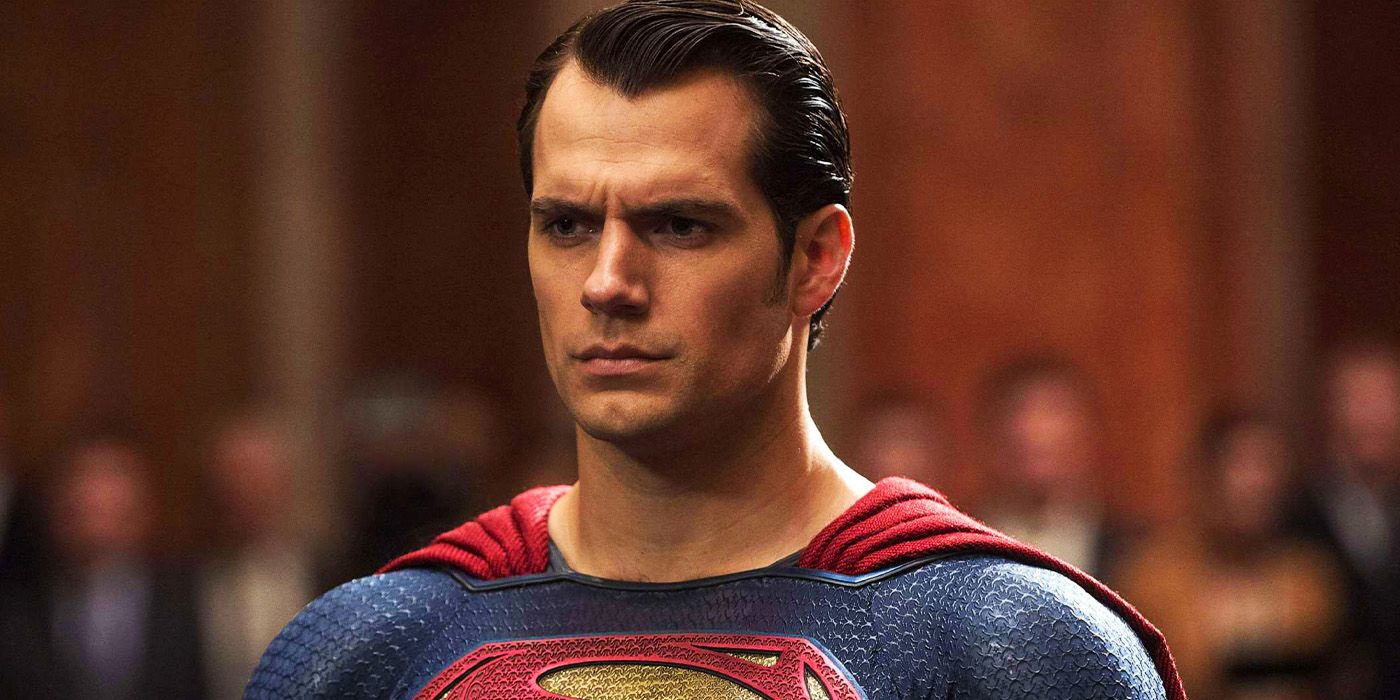 Henry Cavill as Superman in the DCEU's Batman v Superman Dawn of Justice looking troubled