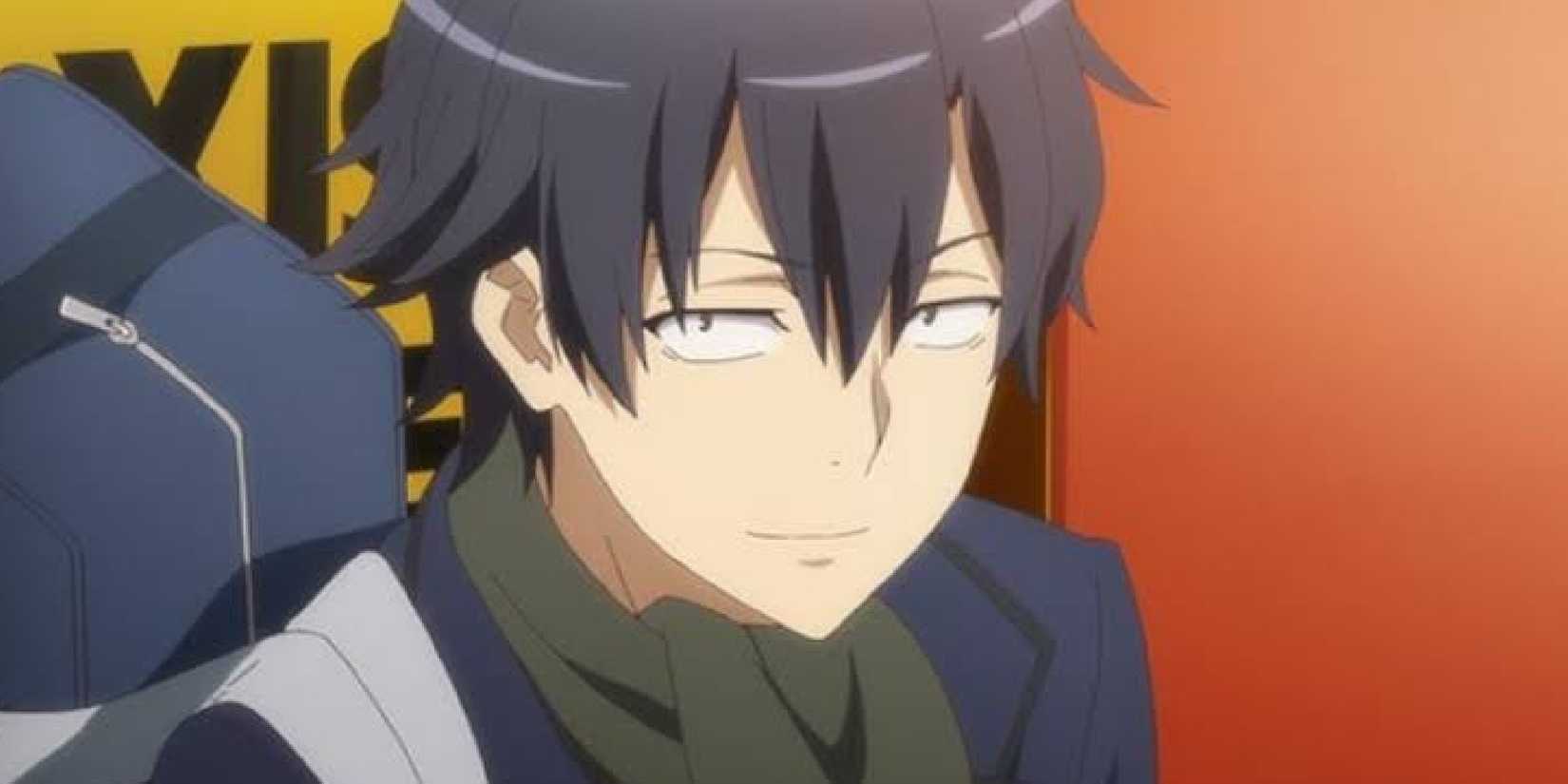 Hikigaya Hachiman smiling