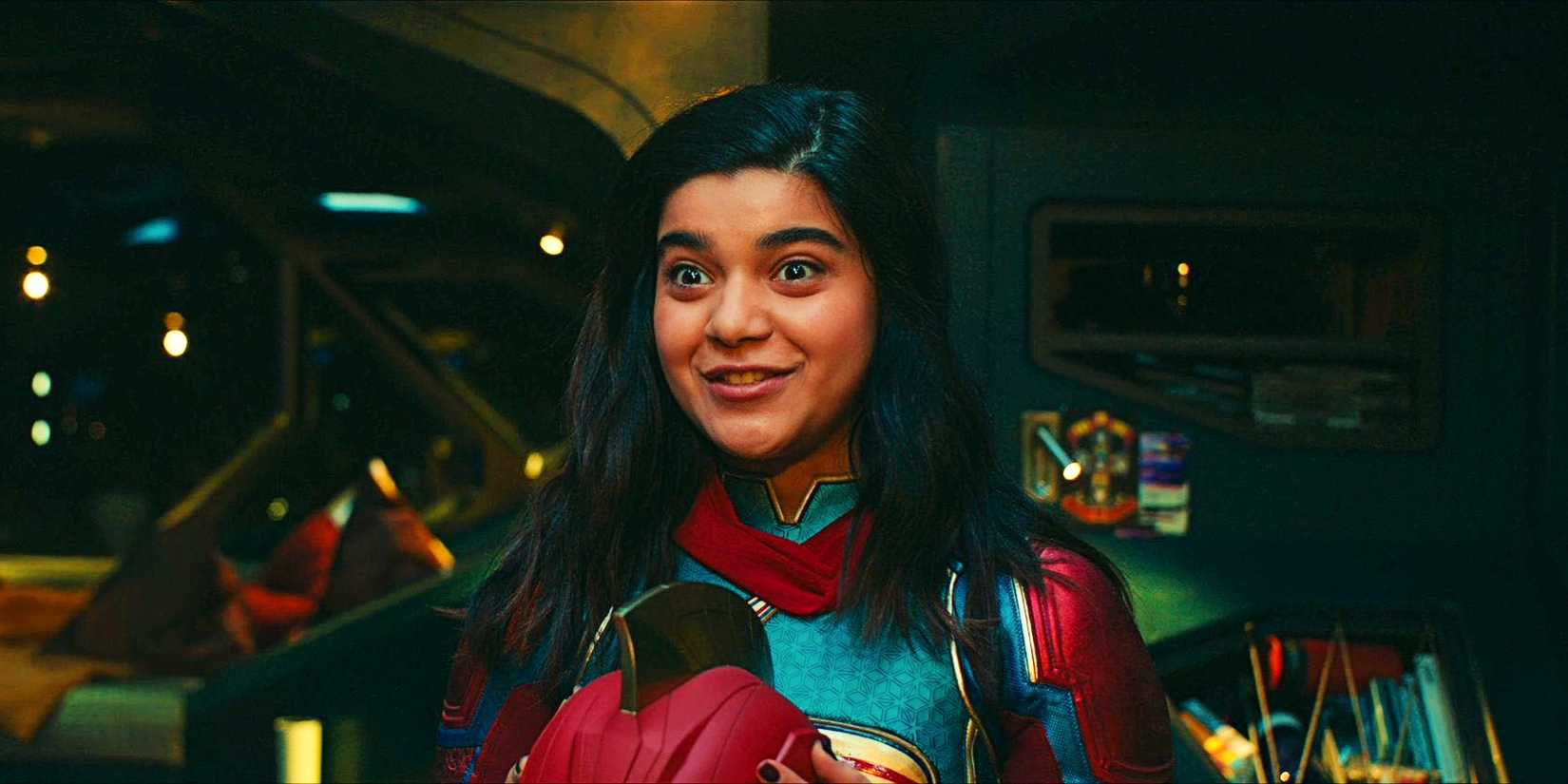 Iman Vellani Animada como Kamala Khan em As Marvels