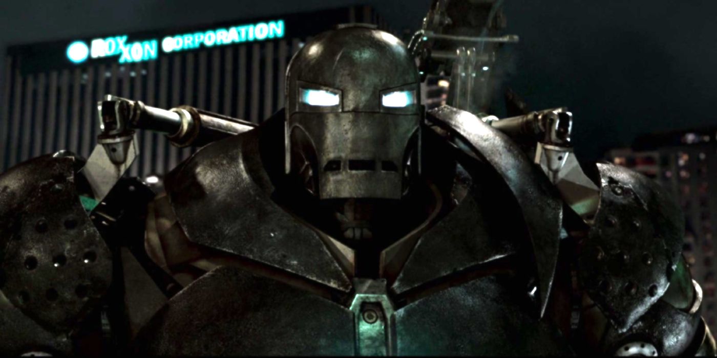 Jeff Bridges as Iron Monger in his suit in Iron Man (2008)