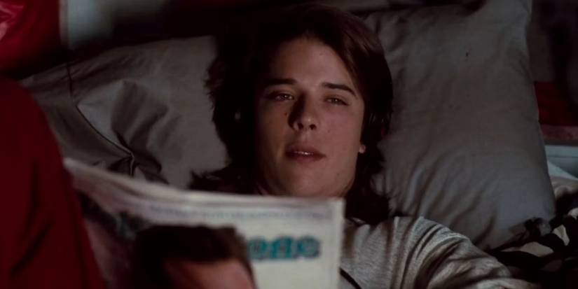 joey reading a magazing in nightmare on elm street 3