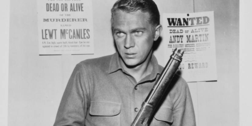 Steve McQueen como Josh Randall em Procurado Vivo ou Morto