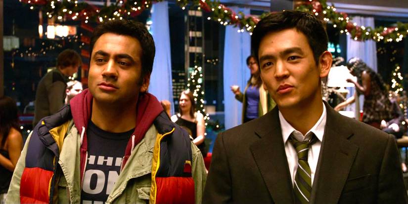 kal penn and john cho in a very harold kumar christmas