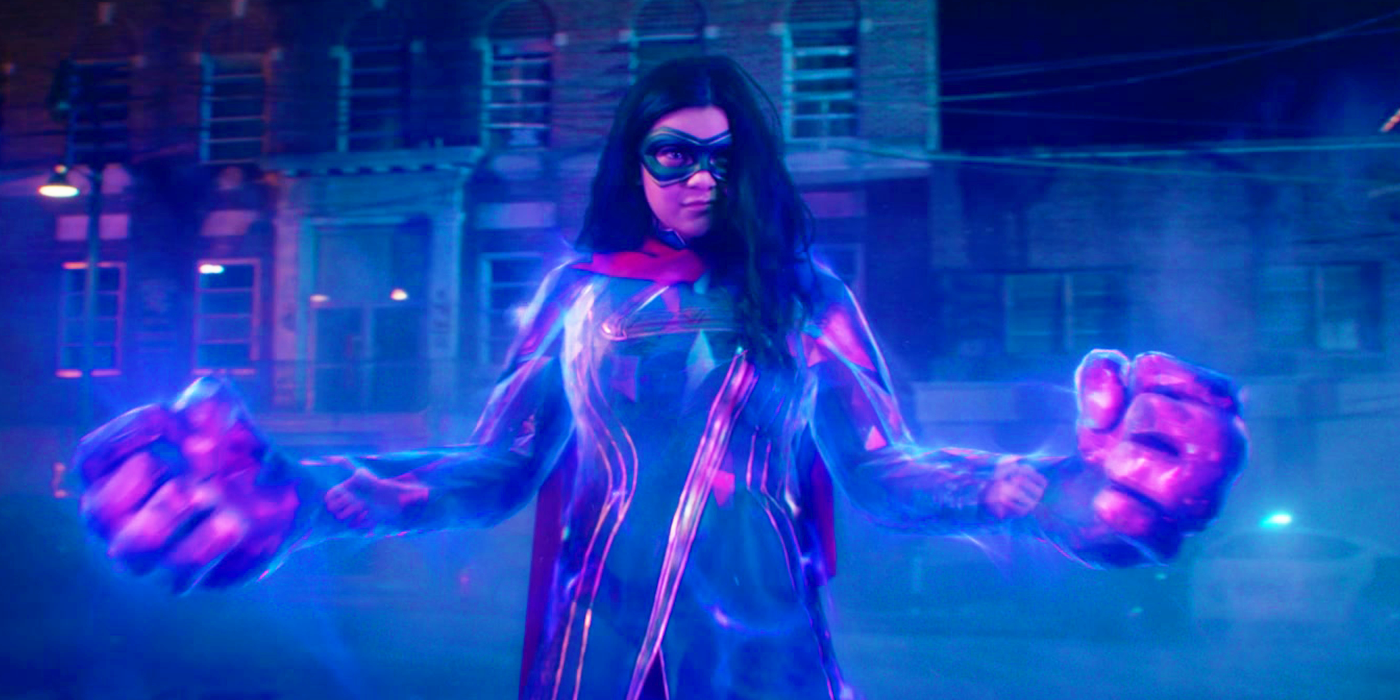 Kamala Khan using her abilities in Ms. Marvel finale
