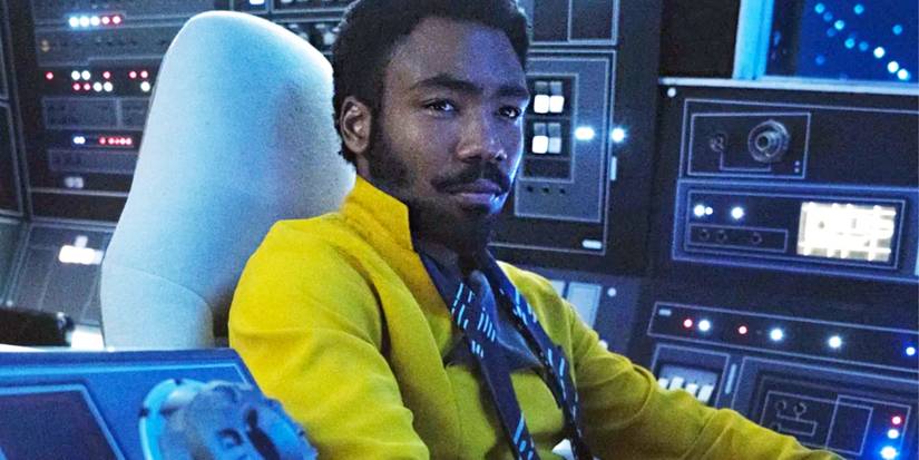 Donald Glover como Lando Calrissian.