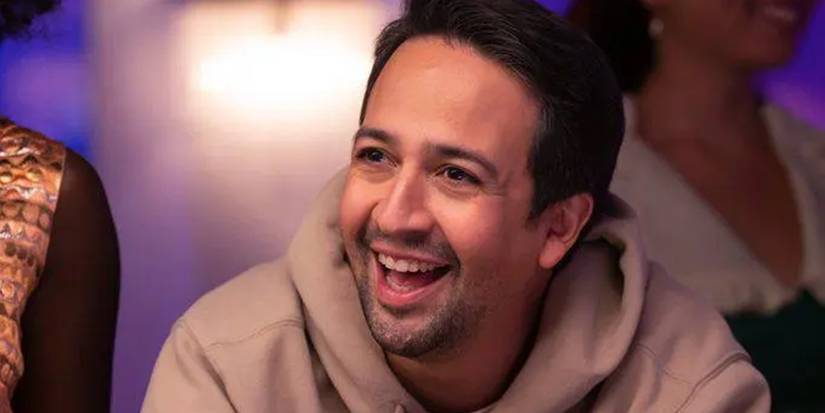 Lin-Manuel Miranda como Hermes em Percy Jackson e os Olimpianos