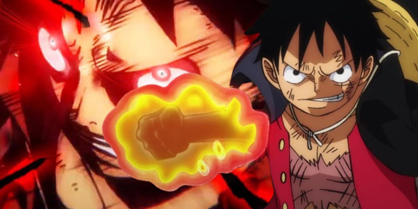 Luffy using Haki