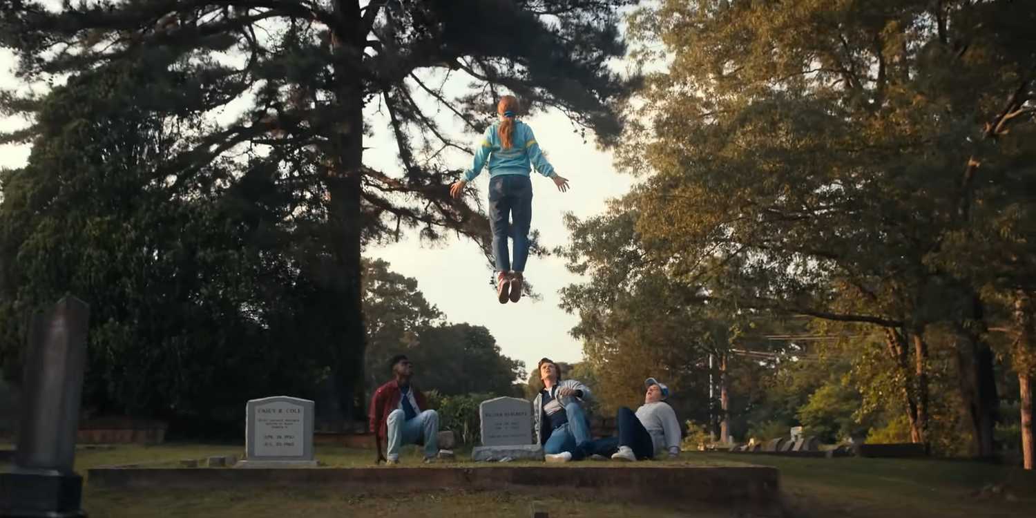 Max Mayfield Floating in Stranger Things Season 4, Episode 4,