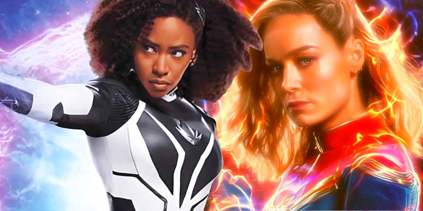 Моника Рэмбу и Капитан Марвел из MCU