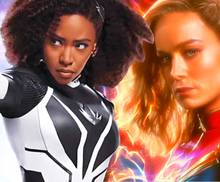 Моника Рэмбу и Капитан Марвел из MCU