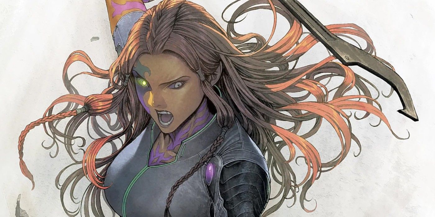 DC Just Introduced a Badass New Take on Starfire to Official Continuity