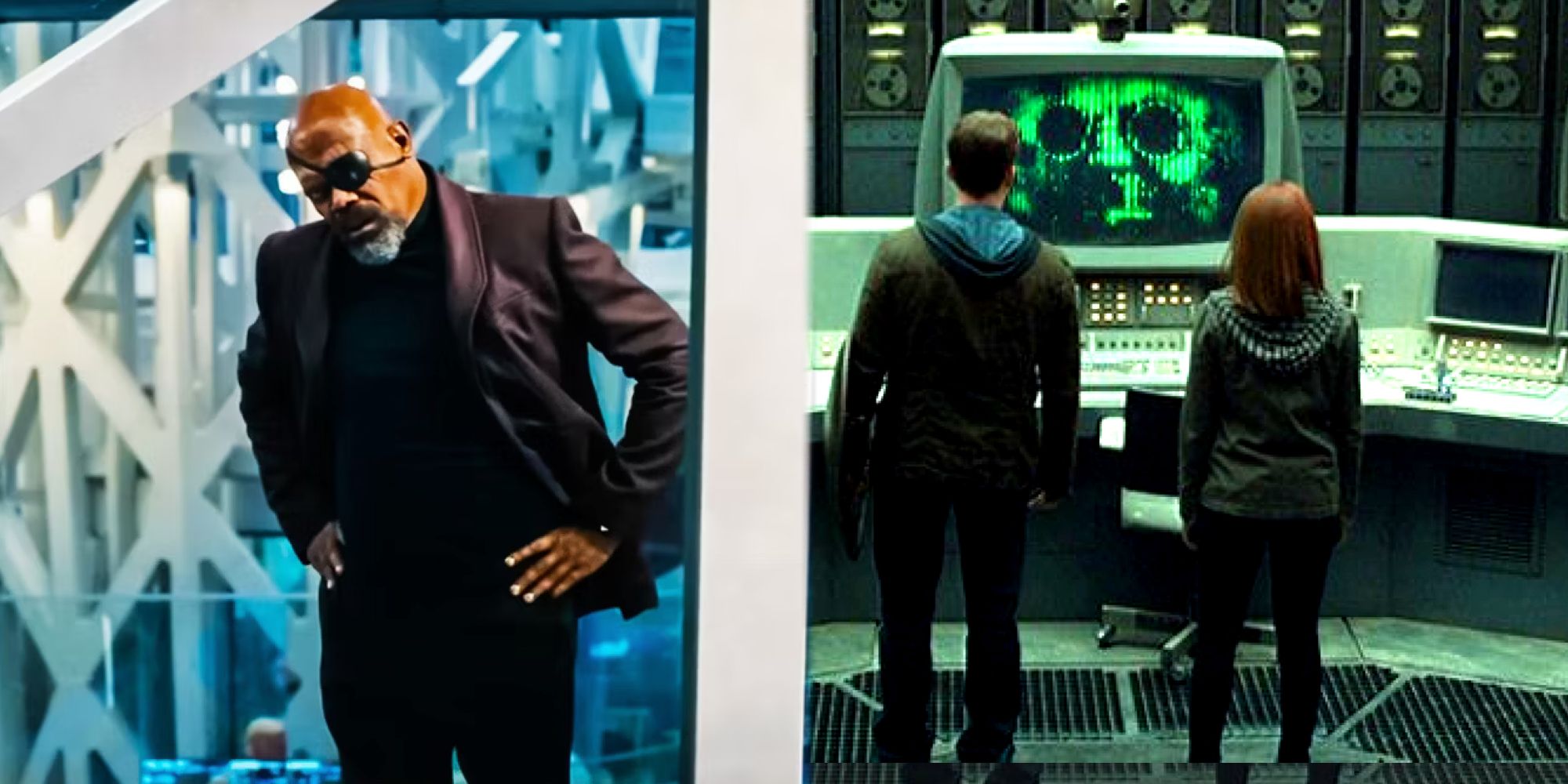 Nick Fury on SABER and Project Insight Zola in Captain America The Winter Soldier-1