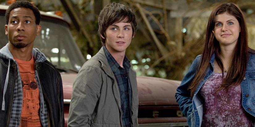 Grover, Percy, and Annabeth in Percy Jackson: The Lightning Thief