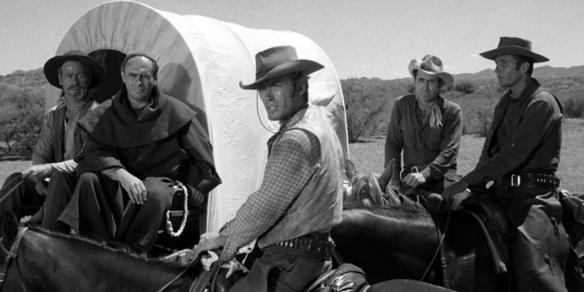 Clint Eastwood as Rowdy Yates in Rawhide