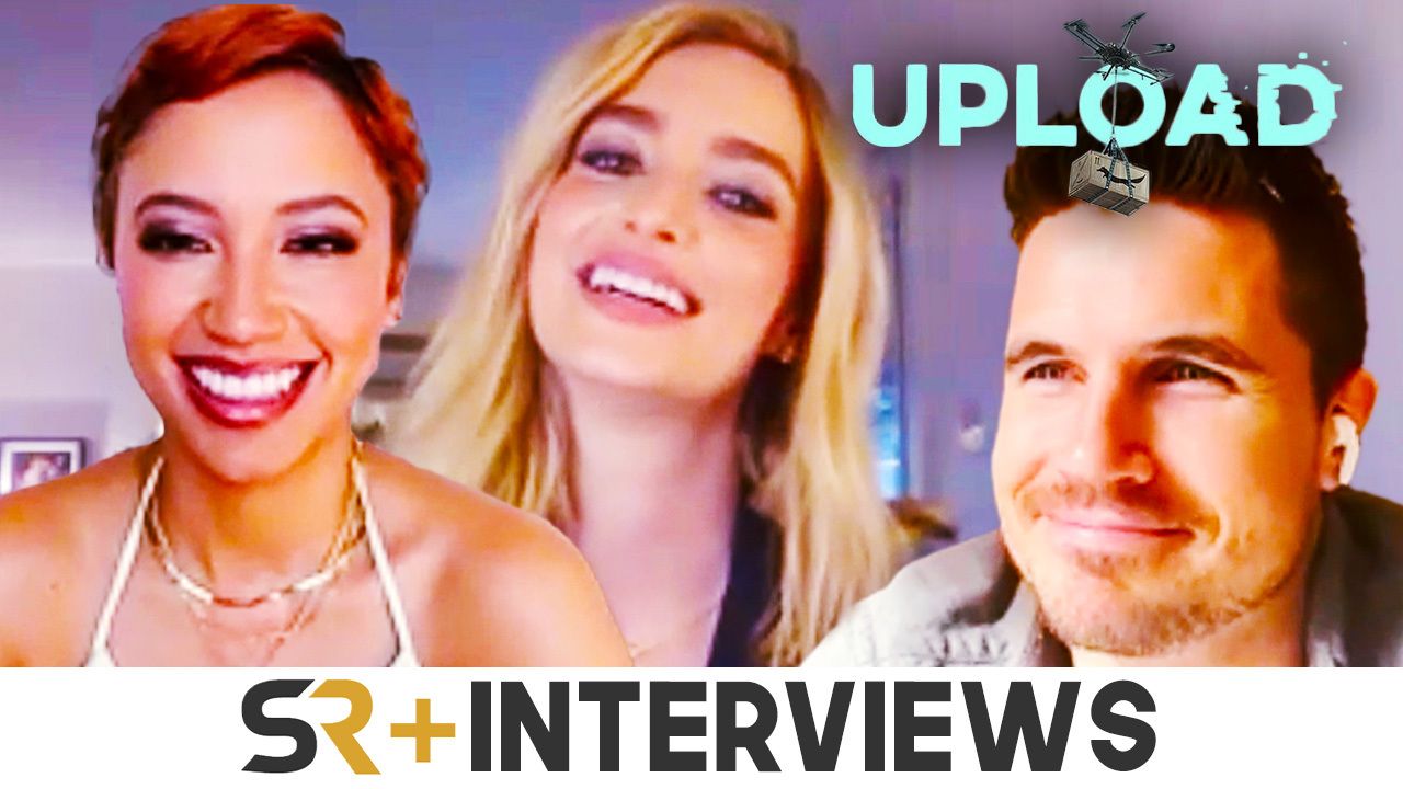 Upload Season 3 Interview: Robbie Amell, Andy Allo, & Allegra Edwards On  The Unique Love Square