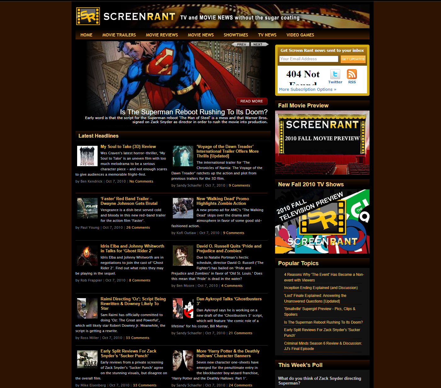 The Complete History of Screen Rant: The First 20 Years