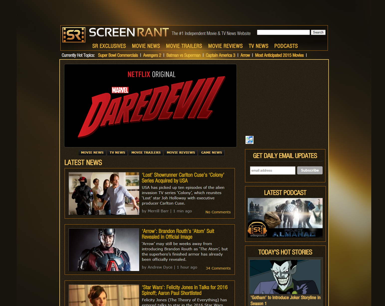 The Complete History of Screen Rant: The First 20 Years