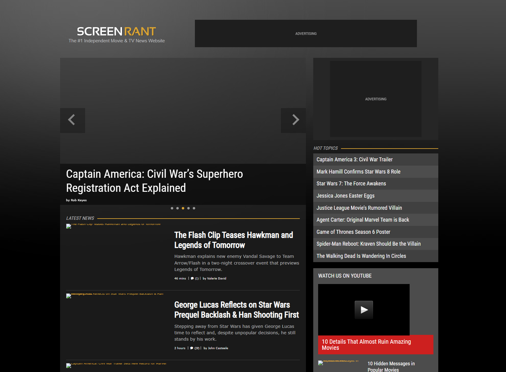 The Complete History of Screen Rant: The First 20 Years