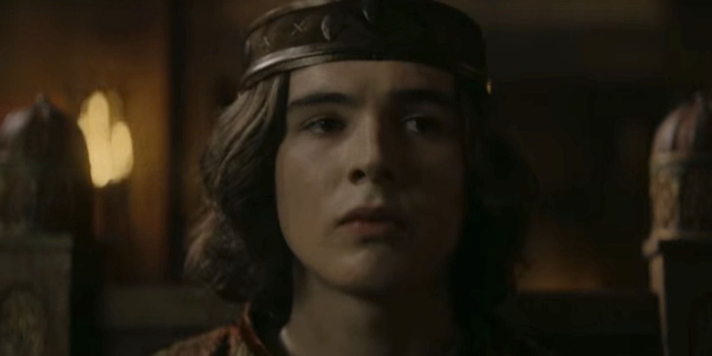 King Aethelstan at his coronation in Seven Kings Must Die.