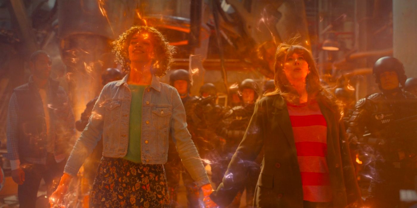 Donna and Rose Releasing Time Lord Energy in Doctor Who's 60th-Anniversary Episode 