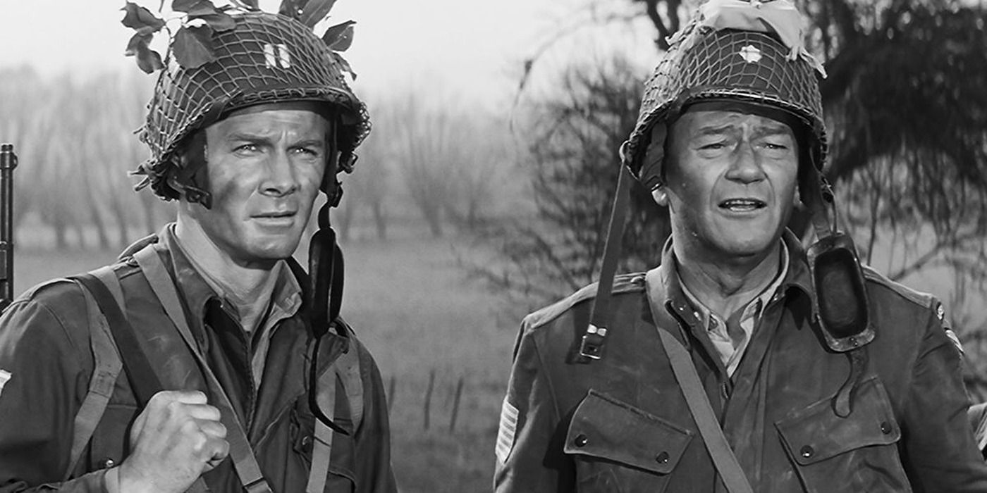 36 Years Before Saving Private Ryan, John Wayne Was In The Best D-Day Movie Ever Made