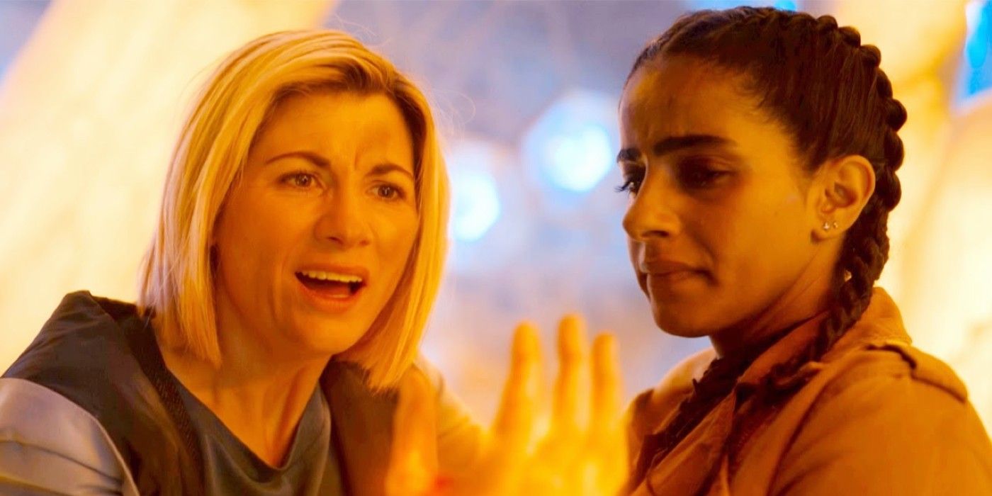 Jodie Whittaker as the Thirteenth Doctor and Mandip Gill as Yaz in Doctor Who